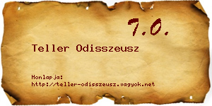 Teller Odisszeusz névjegykártya